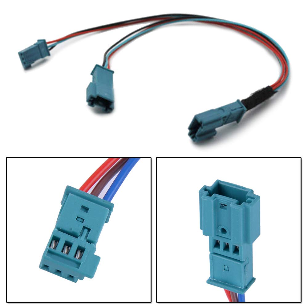 Uchwyt na kubek LED światło otoczenia AC/radio adapter Y kabel pasuje do BMW F30 F31 F80 M3