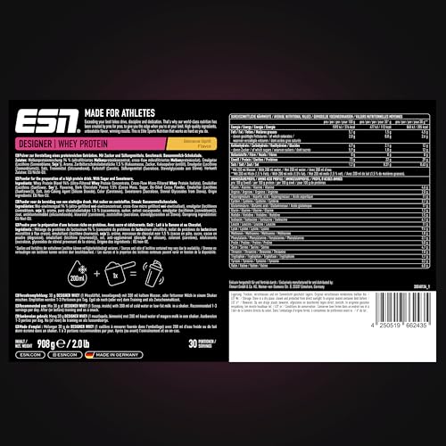 ESN Designer Whey Proteinpulver Bananasplit 908g