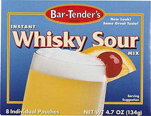 sour mix powder - Bar Tenders Mix Whiskey Sour 8pkts