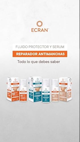 Ecran - Aftersun Sérum Facial Antimanchas Reparador con Niacidamina, Despigmenta y Unifica el Tono, Fórmula con VitEox80 - 50 ml