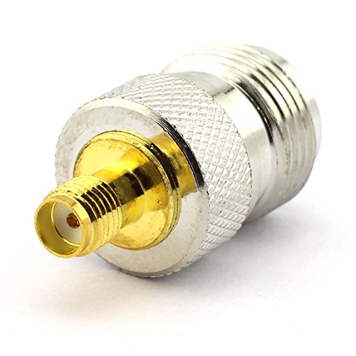 Adaptador coaxial DGZZI N hembra a SMA hembra x2 miniatura 2