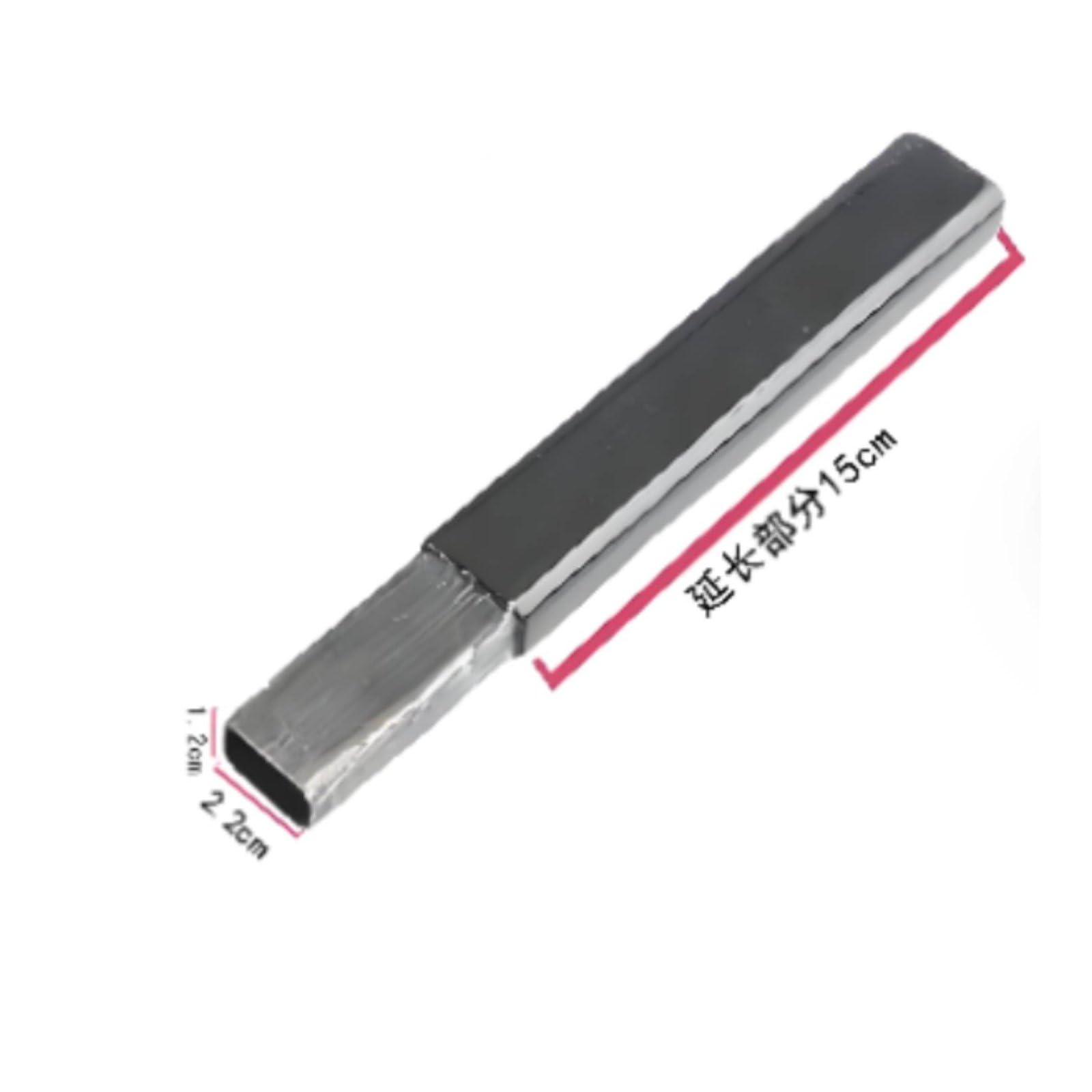Extensión de Hockey Eje Alargador Adaptador Mango Varilla de Carbono Ligera para y Alcance en Entrenamientos Práctica Juego Competitivo , 15 Cm , Para Jóvenes