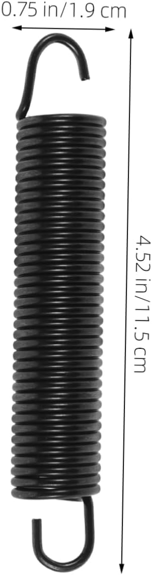 OUNONA Brake Clutch Pedal Return Spring for Forklifts Light Trucks Durable Spring Construction Easy Installation Fit for Clutch Throttle Pedals Black
