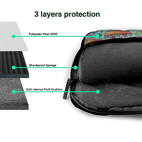 Sac à bandoulière pour ordinateur au design coloré et finitions renforcées - 3