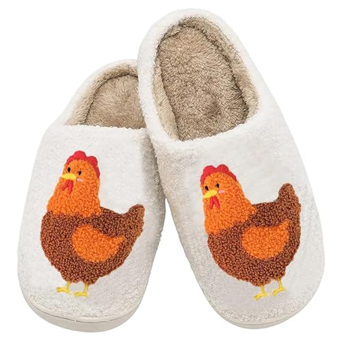 Image of Slippers for Women Men Fuzzy Memory Foam Slipper Fluffy Winter Soft Warm Slip On House Shoes