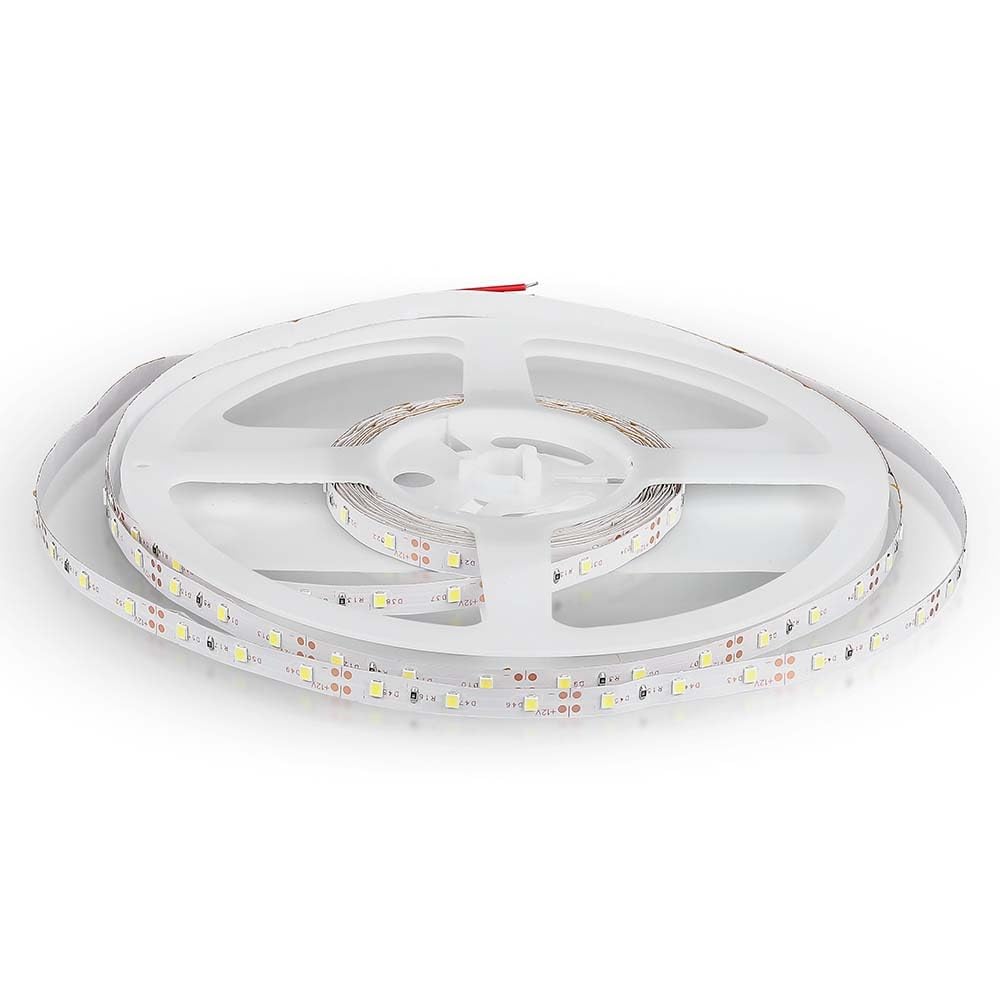 Brightium LED Strip - Flexible Strip 5 Metres - 60 Lights Per Metre 4.2W/m, Warm White 4000K, IP20 Protection - Ideal for Decoration and Environment *