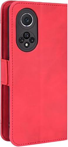Miniatura 6 de Funda Honor 50 5G, funda Huawei Nova 9, protección magnética de cuerpo completo, a prueba de golpes, funda de piel tipo cartera con tarjetero para