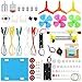 Sntieecr Kit De Motor De Circuito Eléctrico Con Panel Solar Kit De Motor Solar Para Experimentos Cientificos Infantiles Kits De Aprendizaje