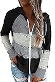 Materia: 100% Polyacryl.Ultraweiches Strickmaterial,Aus weichem leichtem Stoff mit Luftmasche, angenehm zu tragen, sehr hautverträglich, bequem und atmungsaktiv.Ideal für Herbst, Frühling und Winter, Leicht an- und auszuziehen.