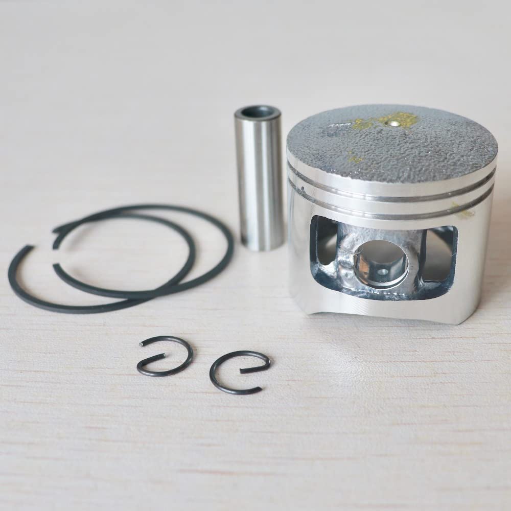 Piston de tronçonneuse 43mm avec anneaux renforcés pour rénovation moteur 4500 G4500