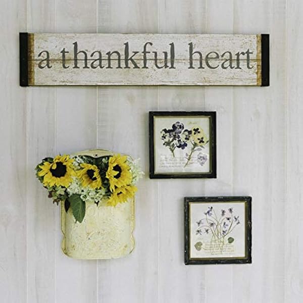 Creative Co-op - Buzón de hojalata con Relieve