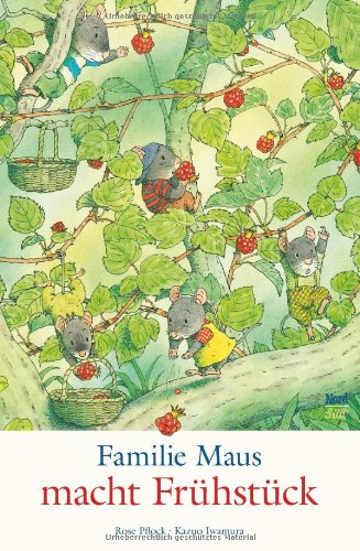 Familie Maus macht Fruehstueck