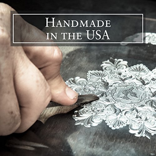 Wendell August Forge Nativity Scene Star Tree Topper, 10” Tall – A Classic Star Displays The Christmas Miracle – Intricately Detailed Hand-Hammered Aluminum Tree Decoration – Made In Usa #TOP4