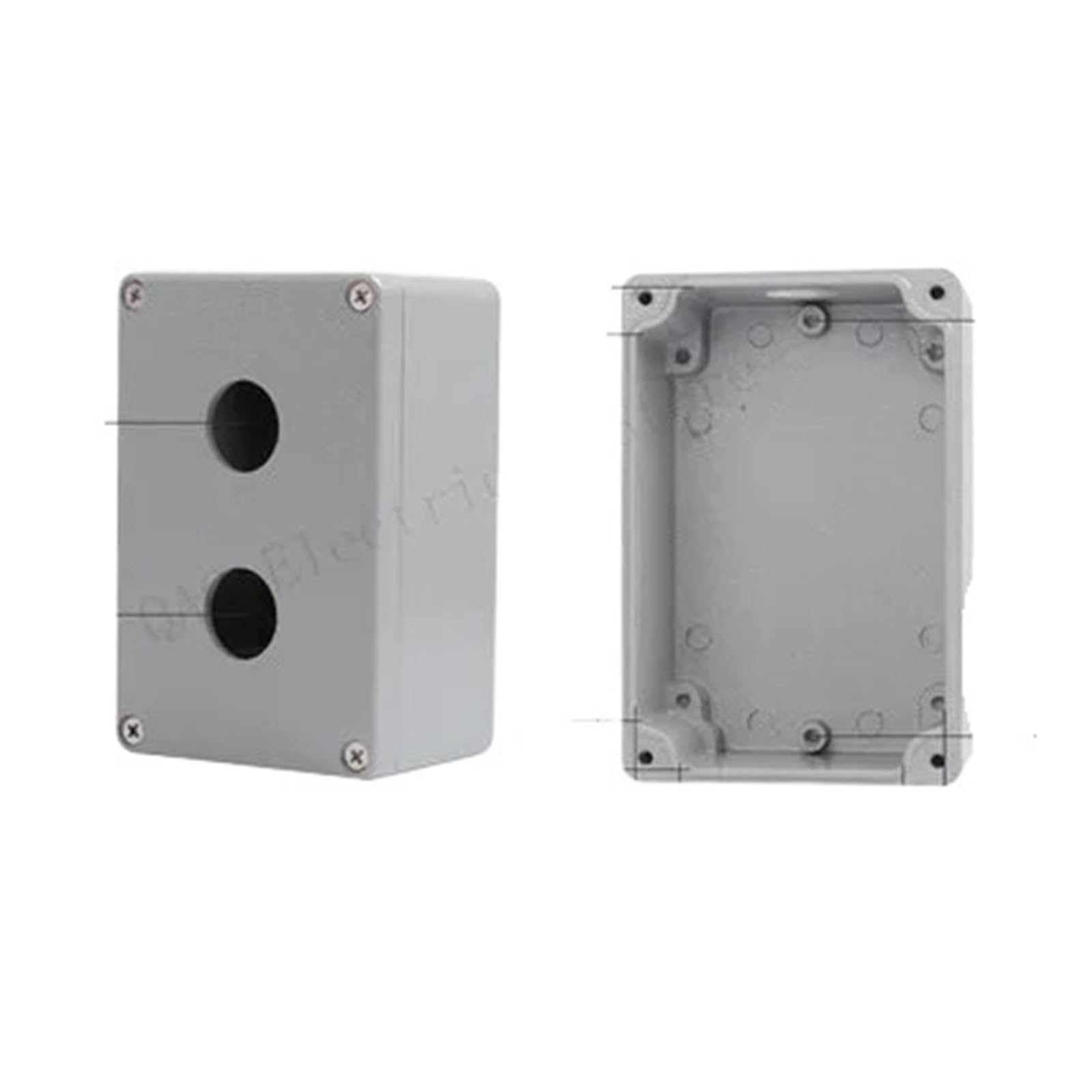 Boîte de jonction BOL-02b en fonte d'aluminium étanche contre la corrosion externe