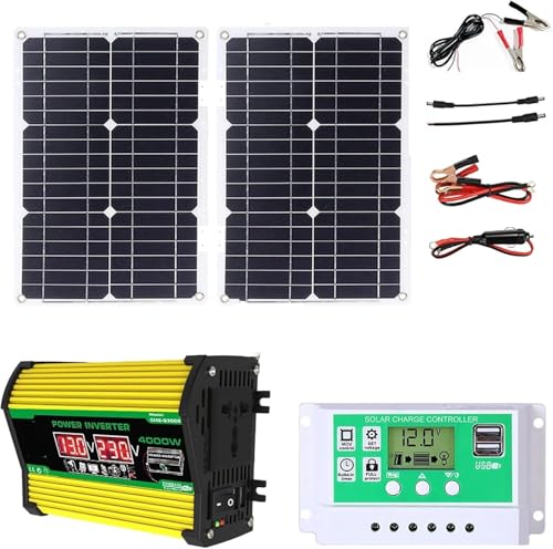 Panel solar autónomo de 4000W para solucionar la falta de luz en casas de campo 2