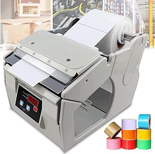 Dispensador de etiquetas automático eléctrico y pelador eficiente para cinta de 130mm