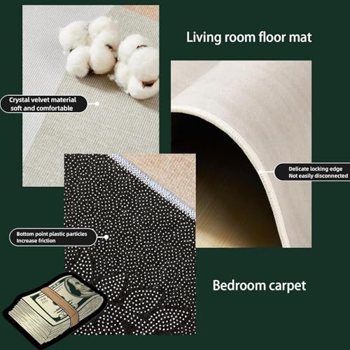 Tapete 100 Dólares Ultra Suave para Decoración miniatura 7
