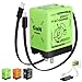 W&O 2-in-1 GaN Compatible with Fast Charger, GaN Charger Fast Charging, Retractable Phone Chargers Wall Plug with Lightning and Type-C Cables, Foldable Chargers for iPhone&Most Android, Green