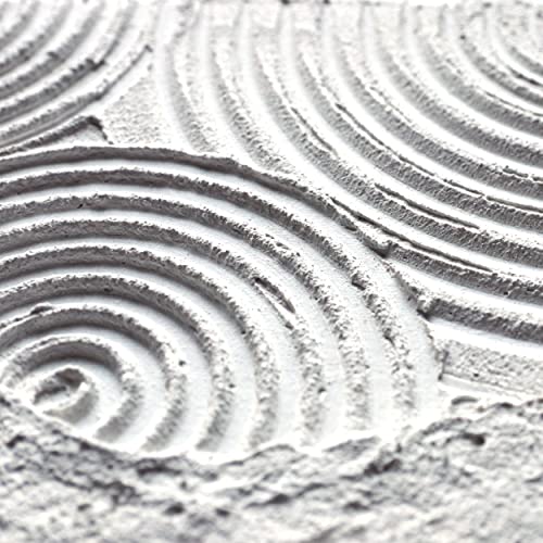 Pasta texturizada gruesa Viva Decor de 1200g en color blanco mate para manualidades 8