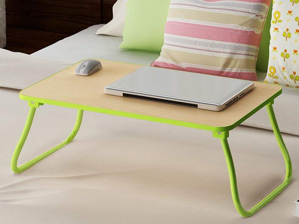 Table pliante pour ordinateur portable au lit ou sur le canapé - 4