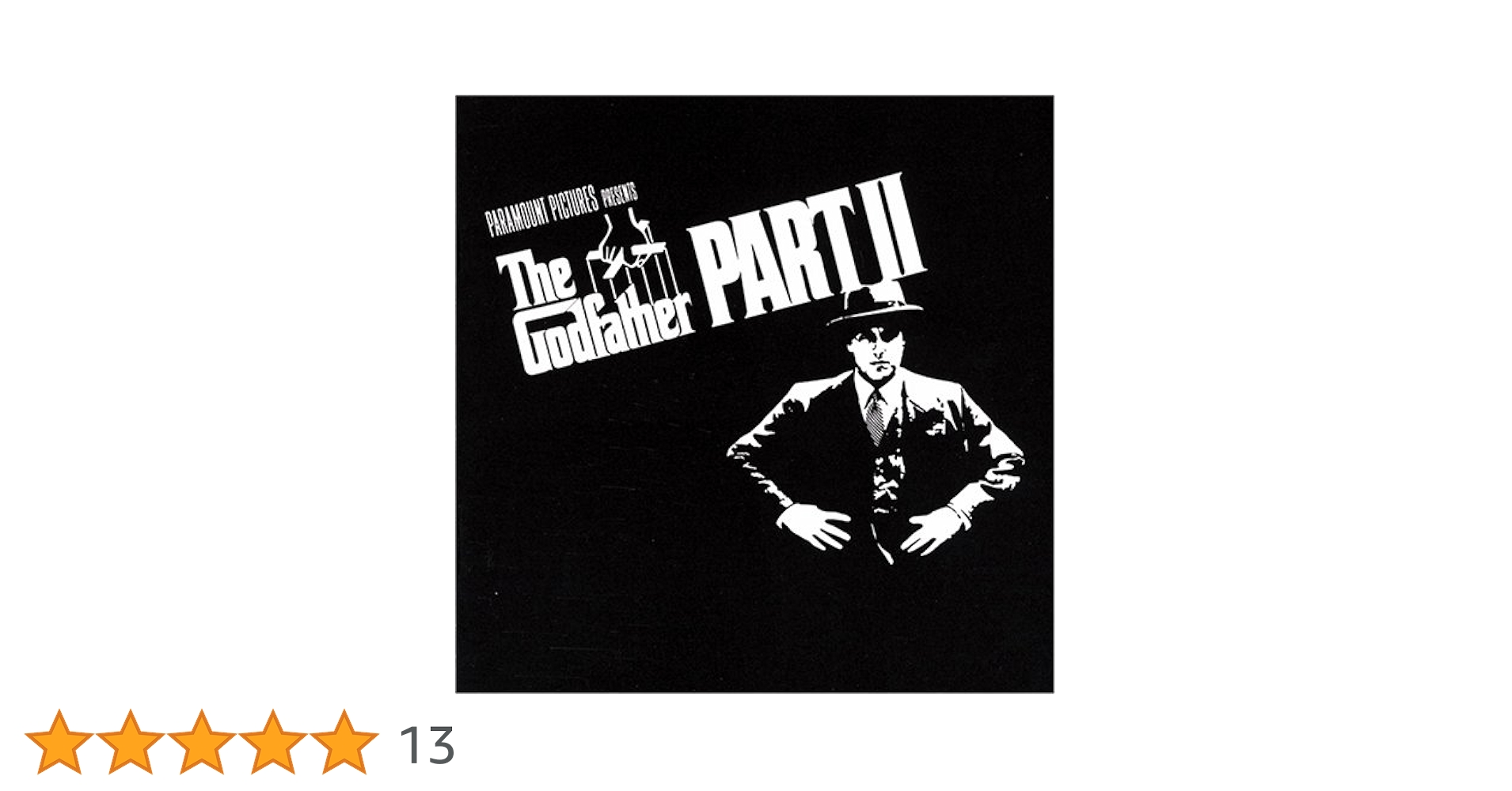 CD 「ゴッドファーザー」「ゴッドファーザーPART Ⅱ」ケース傷、変色