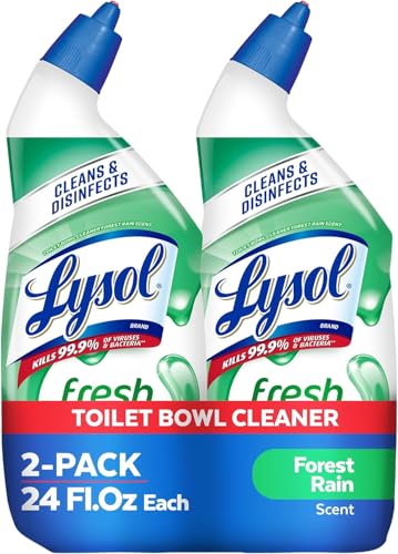Lysol Toilet Bowl Cleaner Gel, For Cleaning and...