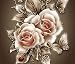 5D Diamond Painting Kits for Adults by Banlana, DIY Cross Stitch Crystal Rhinestone Embroidery Pictures Art Kit with Premium Tools, 12" by 12" Arts Craft for Home Wall Decor (White Roses)