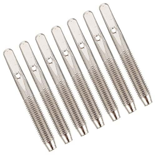ifundom Piano String Pins 7pcs Harp Bridge Pins for Lyre Zither Metal Musical Instrument Accessory