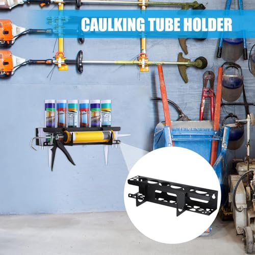 Support à outils de calfeutrage à la main pour organiser 6 tubes de silicone