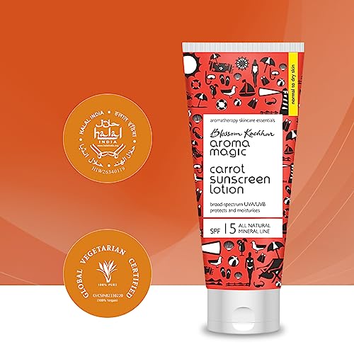 Aroma Magic Carrot Sun Screen Lotion, 100ml - Image 7