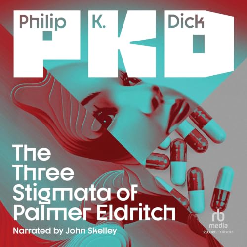Diseño de la portada del título The Three Stigmata of Palmer Eldritch