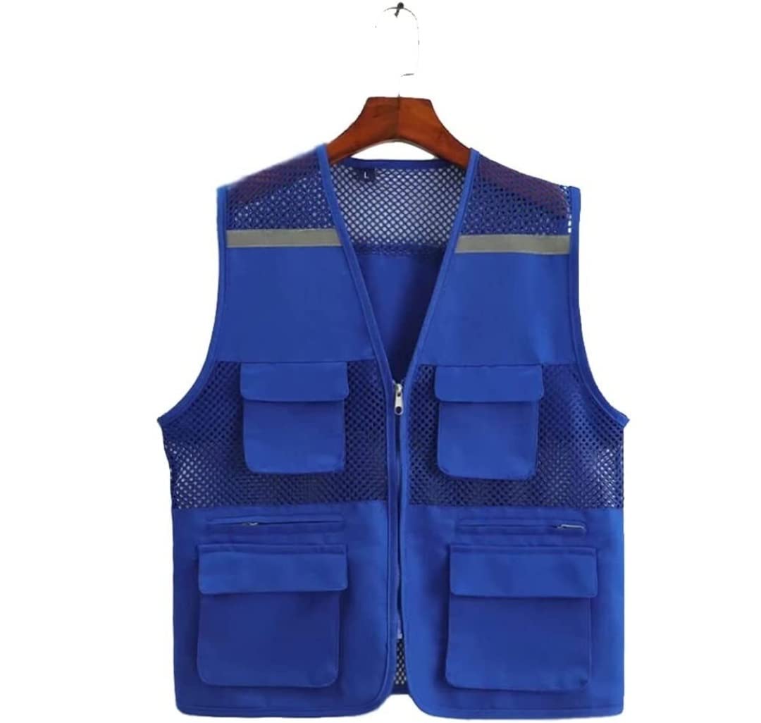 Gilet Hi Vis Per Uomo Donna, Gilet Riflettenti Gilet Riflettenti - Foto 5