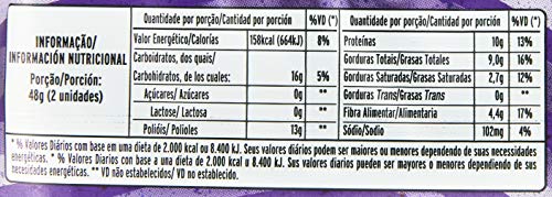 Protein Cookie Bar Sabor Double Chocolate com 10g de Proteínas Vegetais Cookie Proteico Zero Açúcar