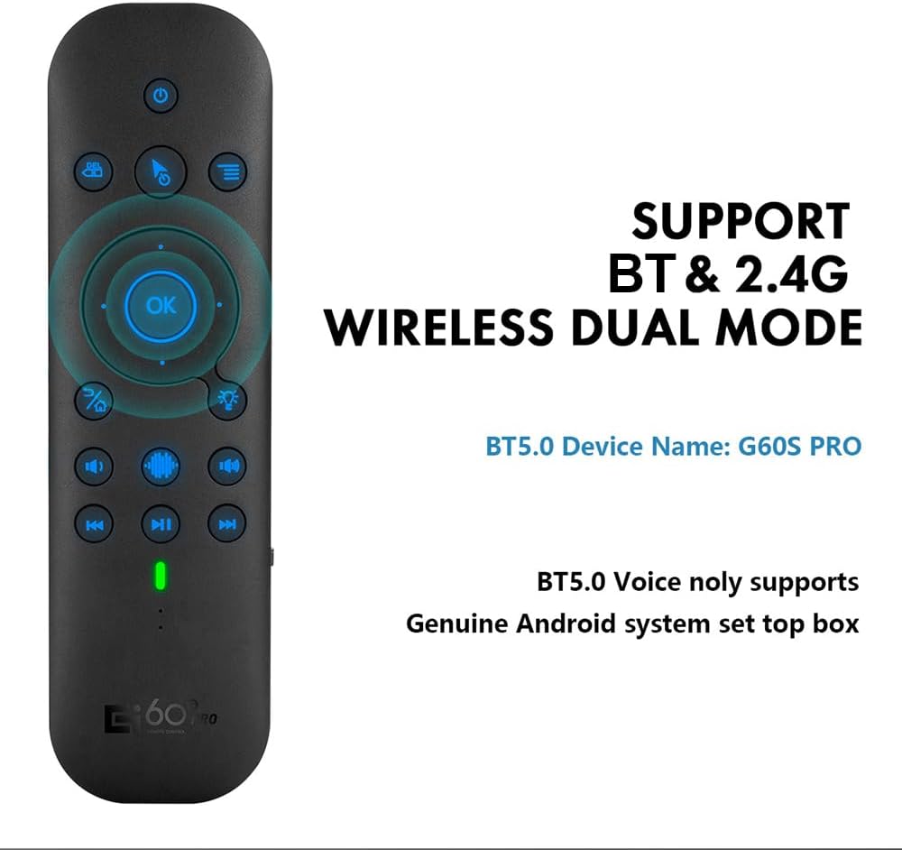 G60S Pro BT Dual Mode Connectivity