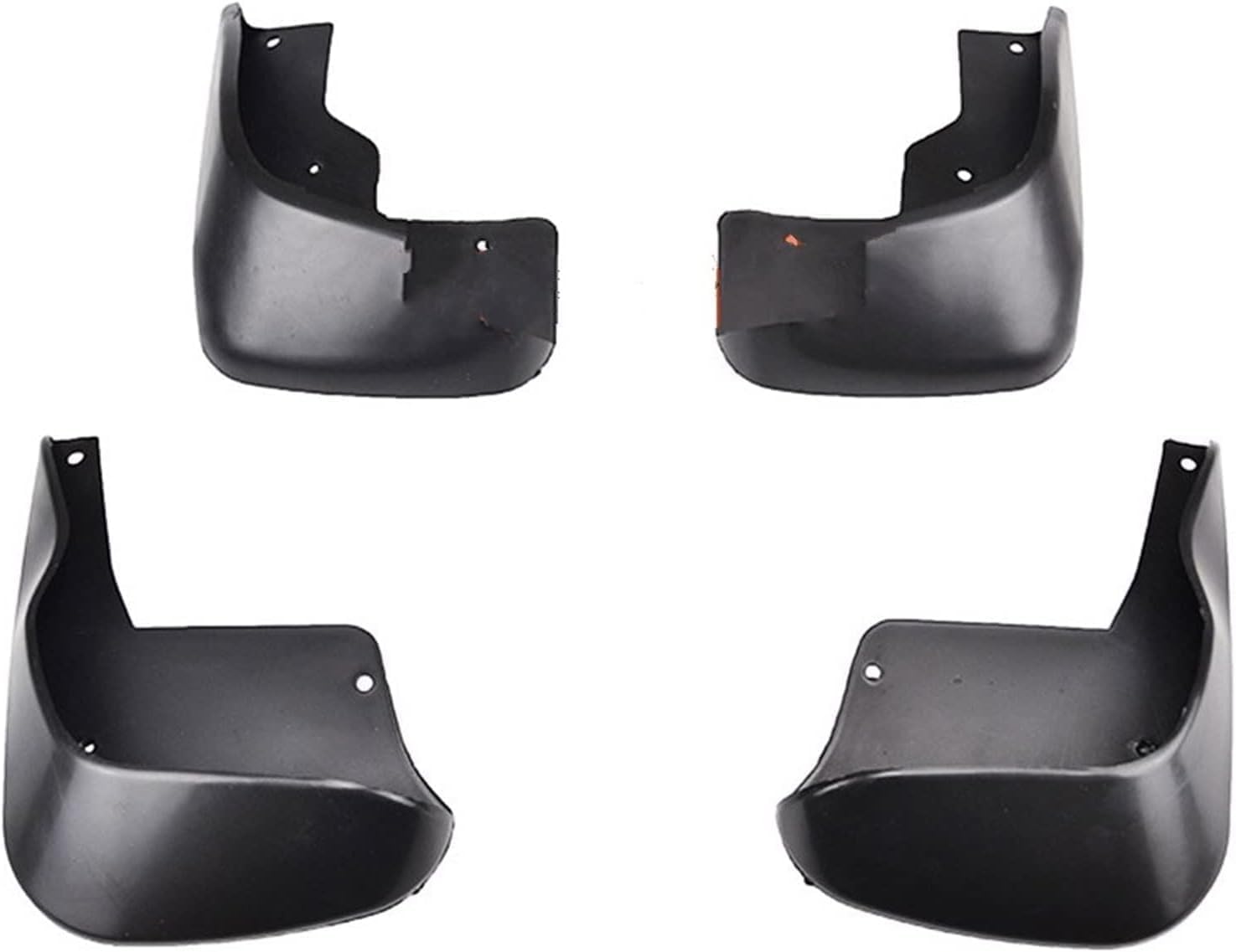 PLKASHUC Front and Rear Mud Flaps Splash Guard for Peugeot 206 1998-2012, No Drilling Auto Mudguards.