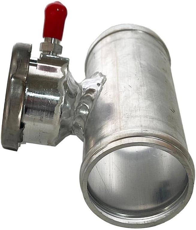 Aluminum 45mm 1-3/4" Inline Radiator Hose Filler Neck Adapter Water 45 Degrees
