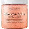 Himalayan Salt Body Scrub with Lingonberry, Exfoliating Salt Scrub to Exfoliate & Moisturize Skin, Deep Cleansing for Women and Men - 10 oz