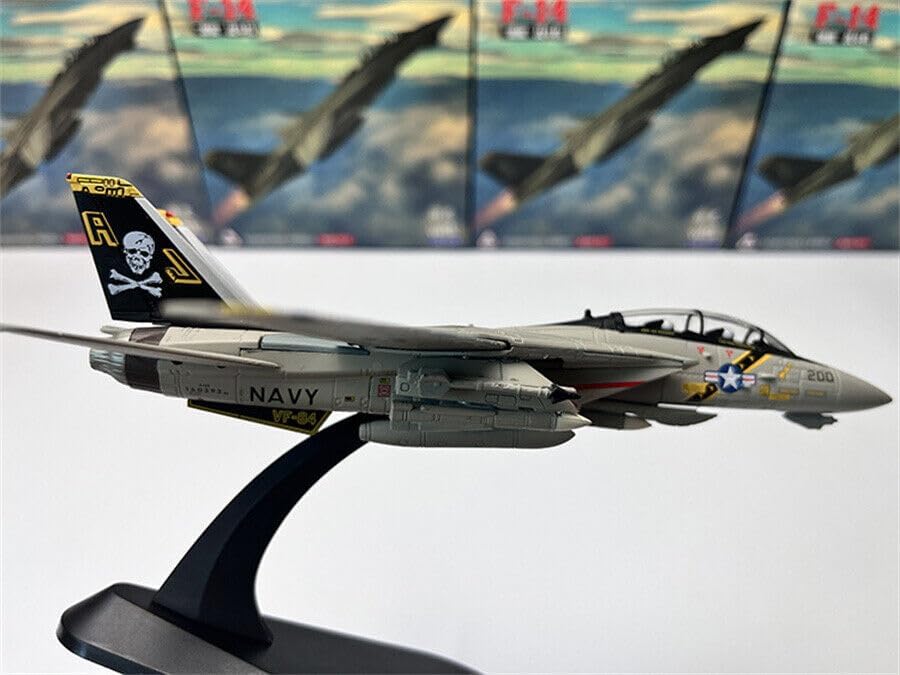 Wltk 1:100 F-14A VF-84 Variable-Sweep Wing Diecast Model New in Stock