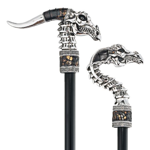 Design Toscano Dragonsthorne Gothic Walking Stick Collection