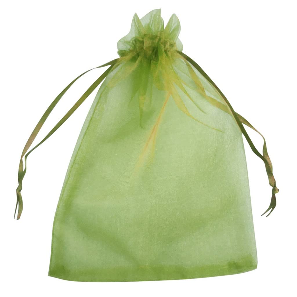 Bolsas de Malla para Frutas, Bolsas de Cultivo for Verduras y Frutas (50 Unidades), for Plantas, Uvas, protección, Red con cordón, Malla de Maquillaje.(100pcs 10 X 12cm)