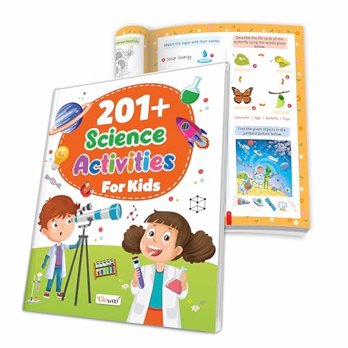 Image of 201+ Science Activities For Kids :- Science activity book for kids, Educational science activities book for children, Interactive science book for toddlers, Science activities for kindergarten