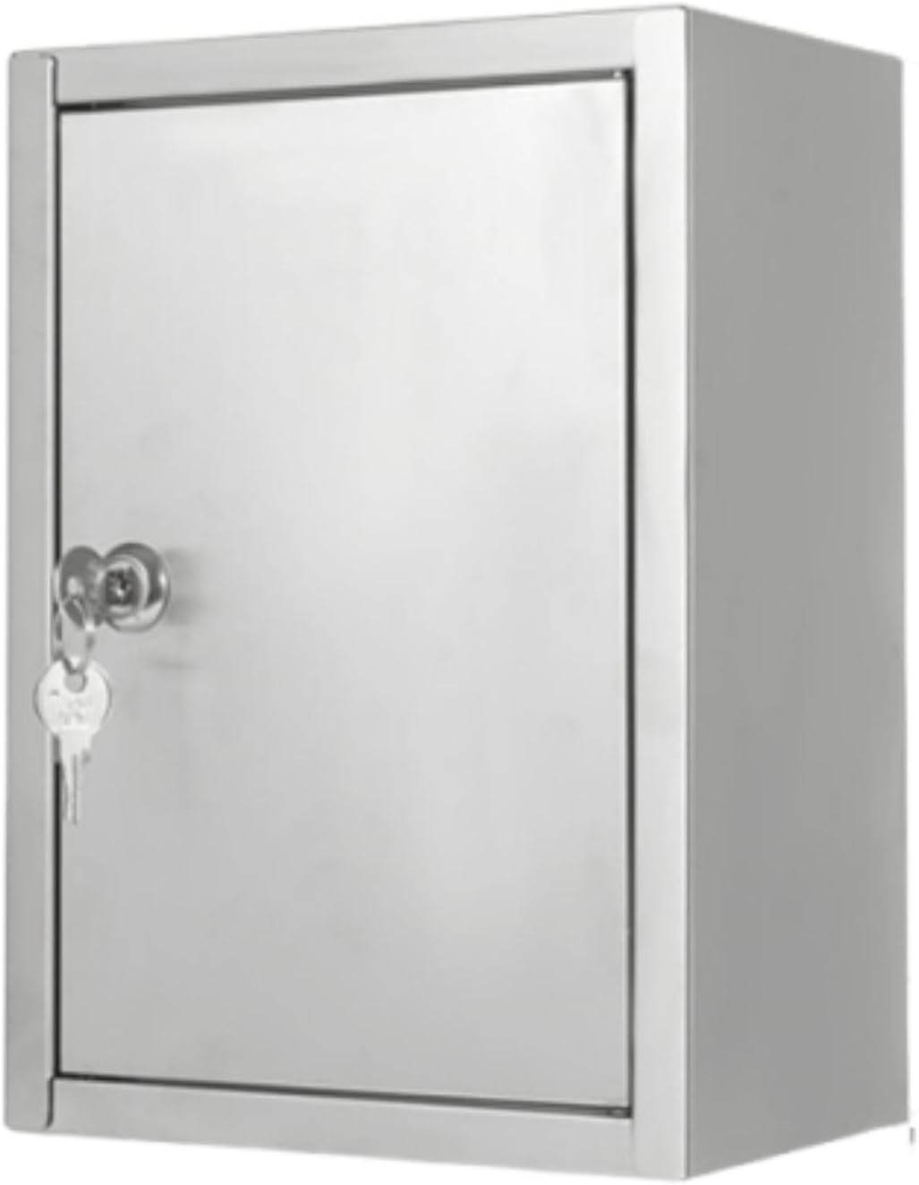 Amagogo Outdoor Electrical Box Enclosure Weatherproof with Lock Lockable Dustproof Waterproof Stainless Steel Electrical Junction Box