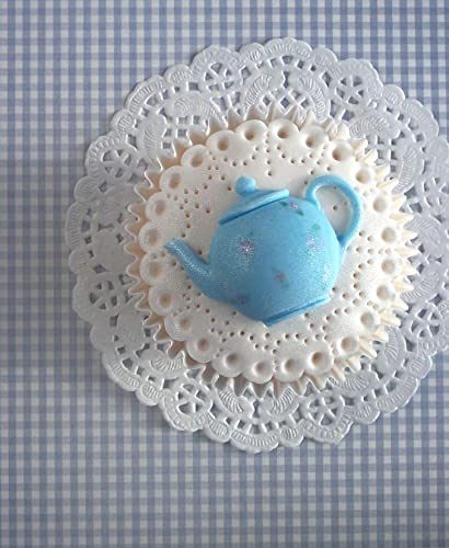 Katy Sue 'Afternoon Tea' Silicone Mold For Cake Decorating & Crafts (Teapot, Tea-Cup/Saucer & Cupcake) #TOP3