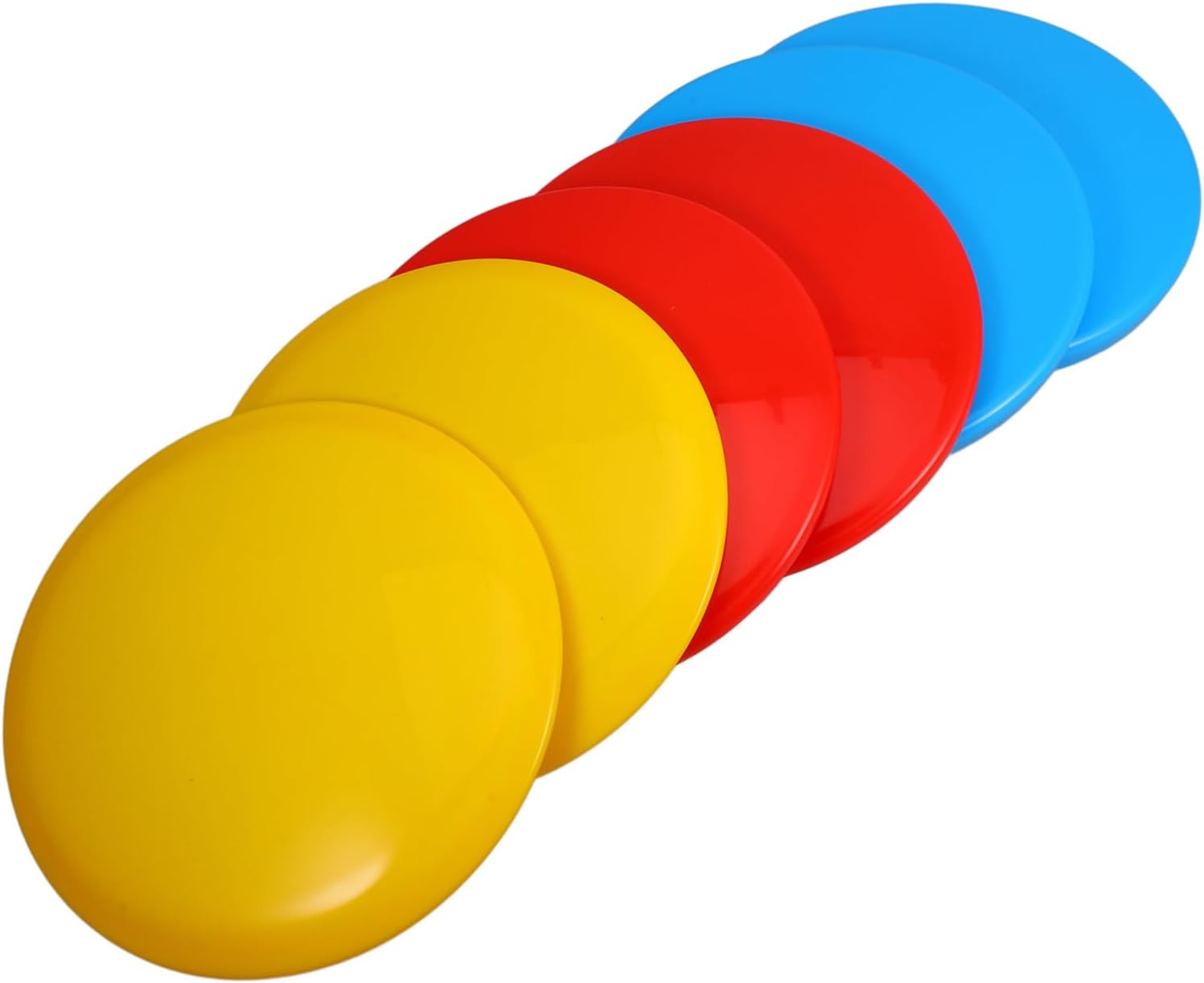 Set of 6 Disc Golf Discs Midrange Putter Bright Design for Beginners Advanced Players