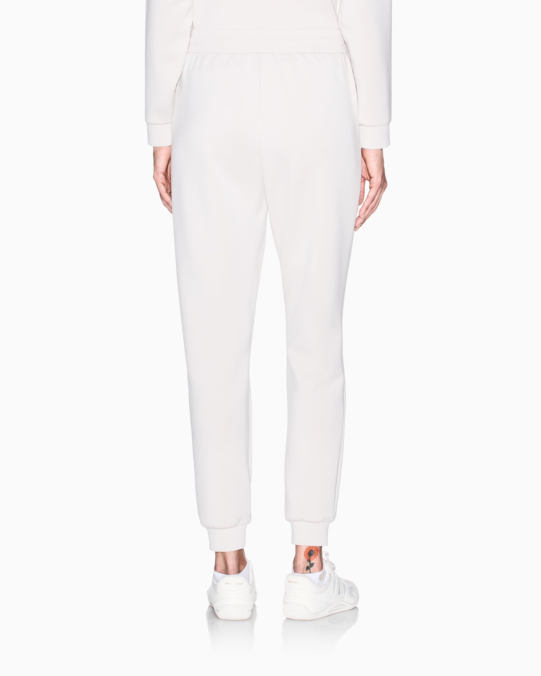 Armani Exchange - Icon Logo Studs Jogger, Pantaloni da Ginnastica Donna
