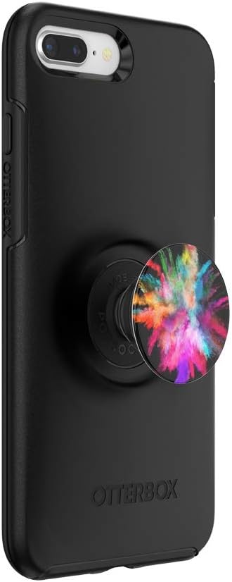 70% Off Discount Otter + Pop for iPhone 7+ and 8+: OtterBox Symmetry Series Case with PopSockets Swappable PopTop - Black and Color Burst Gloss Free Shipping Over $50 Otter + Pop for iPhone 7+ and 8+: OtterBox Symmetry Series Case with PopSockets Swappable PopTop - Black and Color Burst Gloss