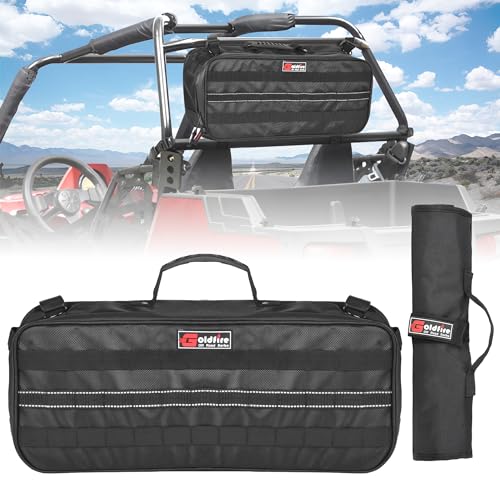 20" UTV Drive Belt Storage Bag, Large Capacity Roll Bar Storage B...