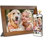 Frameo 10.1 Inch WiFi Digital Picture Frame, 1280 X 800 HD Photo Frames, IPS Touch Screen Frames, 32GB Memory, Auto Rotate, Desk or Wall Mounted, Share Videos and Photos Anytime to Lovers and Family