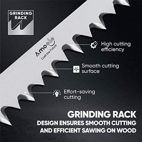 Amoolo Reciprocating Saw Blades Set 15Pcs, Sawzall Blades For Wood And Metal Cutting, Multi-Purpose Pruning Saw Blades Set #TOP2