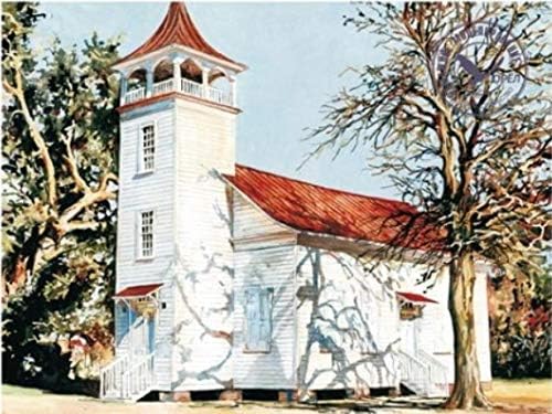 OREL Paper Model Kit Chapel Pineville Chapel 1/150 265 Architecture USA, 1810